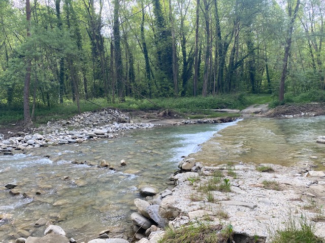 Verken de Belbo rivier